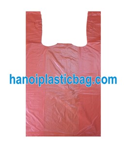 HDPE <b>cheap</b> price biodegradable t shirt bag - Product Image 2