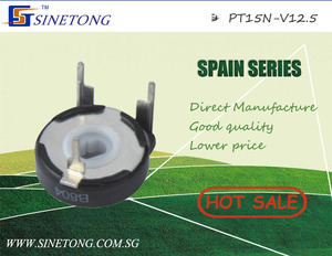PT15mm factory made potentiometer high quality cheap price potentiometer - Product Image 1