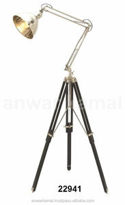 Lámparas de pie de decoración vintage de latón para el hogar, sala de estar, decoración de dormitorio - Product Image 2