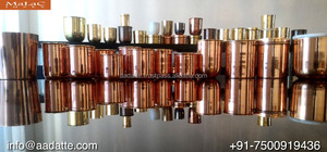 โหลเทียนทองแดงทำด้วยมือสีโรสโกลด์ดีไซน์น่าสนใจสำหรับเทียนอื่นๆแกะสลักแบบกำหนดเอง - Product Image 4