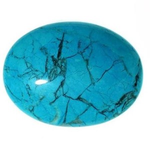 Turquesa Natural Ovalada Cabujón Piedras Preciosas Sueltas Gopika Certificadas por Terceros Venta al por Mayor para Fabricación de Joyería Fina - Product Image 4