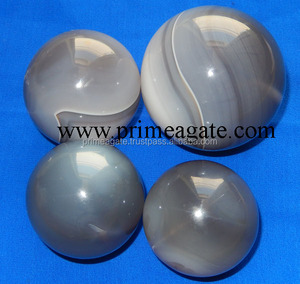 Lo último en bolas de ágata con bandas de piedras preciosas de alta calidad | Exportaciones de ágata de primera calidad | India - Product Image 5