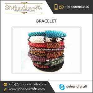 Supreme Grade Fashion Jewelry <b>Men</b> Leather Bracelet Exporter - Product Image 1