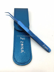 Extensión de pestañas pinzas/titanio hecho pinzas/pinzas con libre bolsas - Product Image 2