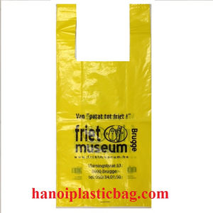 LDPE t-shirt handles shopping bag - Eco Plastic Made in Viet Nam - Product Image 2