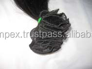 Hecho a mano fuerte mejor textura Remy cabello tejido doble trama pelos indios mejor calidad creciente tejido - Product Image 4