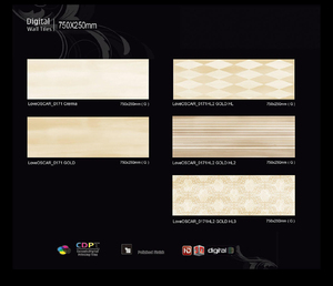 กระเบื้องผนังเซรามิกดิจิตอล ดีไซน์แบบเรียบง่าย ลายอิฐ ขนาด 250x750 มม. ป้องกันแบคทีเรีย ทนกรด กันลื่น ป้องกันความร้อน สำหรับภายนอกอาคาร - Product Image 1