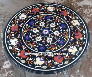 <b>Round</b> Dining Marble <b>Table</b> <b>Tops</b> - Product Image 1