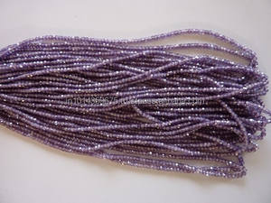 Cuerdas de forma redonda de amatista africana, venta al por mayor, cristales facetados, joyería de moda, collares, cuentas - Product Image 2