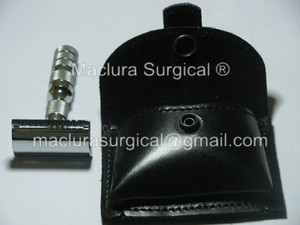 มีดโกนนิรภัยแบบใบมีดคู่ทำจากอะลูมิเนียมอัลลอยด์คลาสสิกพร้อมกระเป๋าเดินทางสำหรับผู้ชาย - Product Image 3