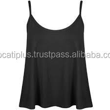 Débardeurs simples personnalisés OEM pour femmes - Product Image 2