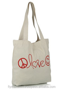 Bellamente impreso bolsa de lona de producción OEM bolsa de lona promocional logotipo personalizado bolsa de lona - Product Image 2