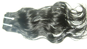 Tissage de cheveux humains Remy à cuticules alignées Origine indienne Vague naturelle Loose Deep Wave Extension de cheveux sans perte de cheveux - Product Image 5