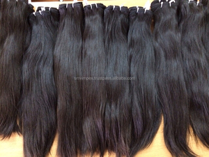 Tissage de cheveux bruts indiens bruts non transformés en gros bon marché original véritable vierge indien naturel cheveux raides vague naturelle - Product Image 5