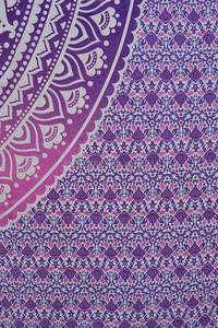 Colcha étnica de Mandala y Manta colgante de pared Ombre con decoración de Picnic de pared Queen estilo Hippie diseño Aubusson - Product Image 3