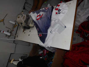 Ensemble de maillots de football américain personnalisés, style respirant, taille plus caractéristique - Product Image 6