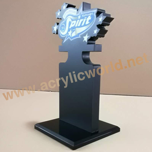 Trofeo de fabricante acrílico con logotipo personalizado al por mayor de calidad barata bloque de trofeo - Product Image 5