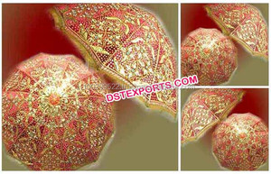 ร่มแต่งงานอินเดียใต้ร่มแต่งงานที่มีสีสันราชสถานร่มขนาดเล็กร่มแต่งงานอินเดียChattars Parsols - Product Image 2