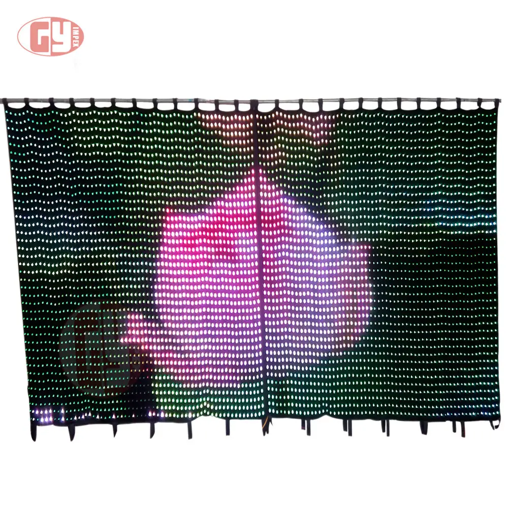 diy led display wall light led curtain