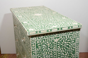 Cajonera con incrustaciones de hueso indio - Product Image 3