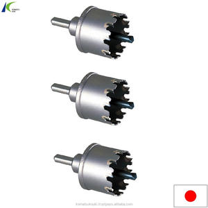 Tough TRUSCO-Sierra de agujero de carburo metacore recargable, hecha en Japón, cortador de doble orificio para agujeros profundos y tuberías, disponible - Product Image 2