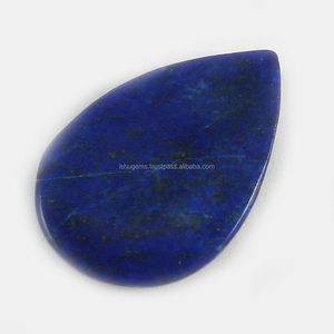 Lapislázuli natural de 20*31 mm, cabujón en forma de pera, piedra preciosa para la fabricación de joyas. - Product Image 3
