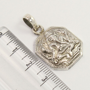 Pendentif de charme ethnique hindou Ganesha, argent sterling 925, uni, unisexe, toutes occasions, Sunrise Jewellers - Product Image 2