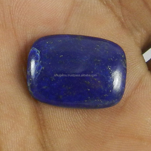 Cabochons en Lapis-lazuli naturel, 15x20mm, 2.93 gms, coussin rectangulaire, amples, pierres précieuses - Product Image 3