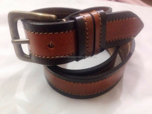 Cinturón informal duradero para hombre, cinturón de cuero negro de alta calidad, estilo antiguo, clásico, a granel - Product Image 4