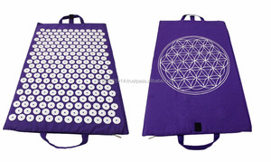 แผ่นรองแก้วชากติแบบกลมแผ่นกลมกดจุดแผ่นหนามพลาสติกอินเดีย - Product Image 5