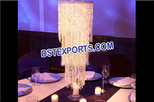 Centro de bola de cristal para boda, Centro de cristal de forma redonda - Product Image 4