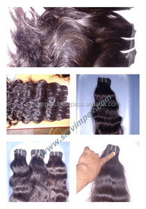 100% cheveux bruts non traités. Extensions de cheveux raides en soie vierge de grade 12A 100% extensions de cheveux humains couleur et texture naturelles - Product Image 2