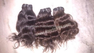 Extensión de cabello humano alineada con cutícula. Extensión de cabello Remy cabello tejido - Product Image 3