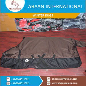 Couverture d'hiver pour cheval de qualité supérieure, coupe-vent, respirante, rembourrage épais, imperméable à la neige, couverture d'extérieur pour cheval, double couture renforcée - Product Image 3