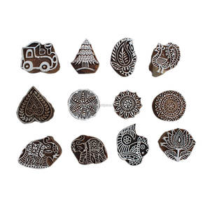 Vintage Mix <b>Wooden</b> Printing <b>Blocks</b> <b>Wooden</b> <b>Blocks</b> for <b>Block</b> Printing - Product Image 1