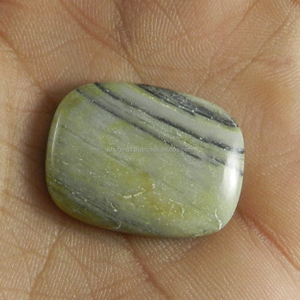 Cabochon 32.35 Cts อัญมณีหลวมสำหรับการทำเครื่องประดับธรรมชาติคลื่นแจสเปอร์30X23มม. สี่เหลี่ยมผืนผ้า - Product Image 3