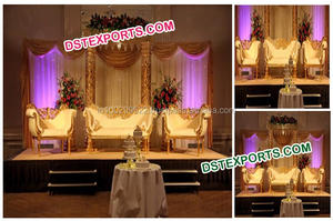 Decoración de Escenario con Pilares de Cristal de Fibra, Nuevo Diseño, Decoración de Escenario para Bodas, Estilo Sur, Escenarios para Año Nuevo, Oferta de Año Nuevo, Evento en Nueva York - Product Image 3