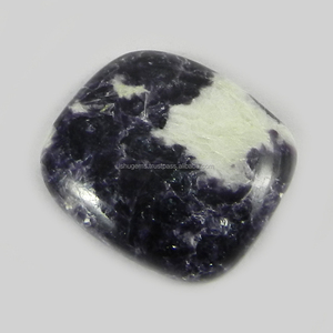 21X23มม.ธรรมชาติ Lepidolite อัญมณี4.50กรัมเบาะ Cabochon อัญมณี IG0313 - Product Image 1