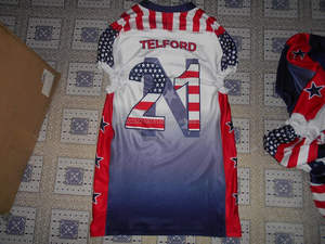 Ensemble de maillots de football américain personnalisés, style respirant, taille plus caractéristique - Product Image 4