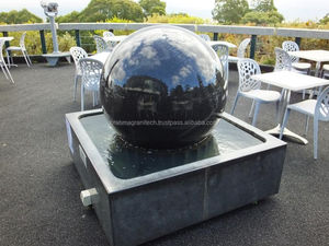 Fontaine sphérique en pierre de granit - Product Image 4