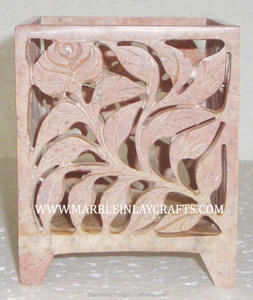 Beaux brûleurs à huile aromatique en pierre ollaire - Product Image 1