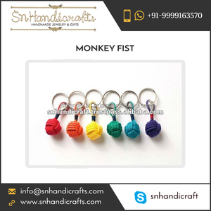 Rope Keychain Monkey Fist Knot Nautical - Product Image 1