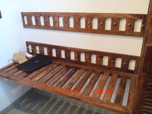 Juegos de muebles de dormitorio de hotel de madera maciza compra en línea disponible en la India - Product Image 5