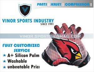 Derniers gants de football américain personnalisés de haute qualité OEM Gants de football américain antidérapants - Product Image 2