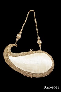 Vivid 1021, bolso de mano de Metal de alta calidad para mujer, bolso de noche con cuentas doradas y plateadas, monedero de boda, trabajo de piedra, fiesta hecha a mano, 1-1.9L - Product Image 2