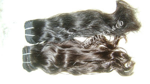 Derramando cabello humano Remy indio sin procesar. Cutícula alaigned único donante mejor ondulado pelos indios - Product Image 6