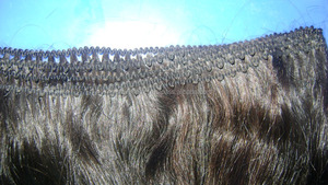 Extensions de tissage de cheveux Remy indiens noirs naturels une machine à cheveux de donneur Double trame perm à cuticules alignées toutes les couleurs appropriées - Product Image 5