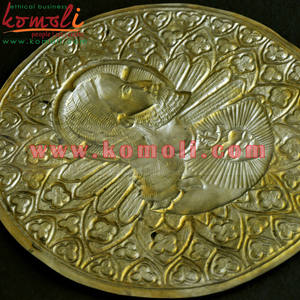 Estatua de placa de pared de Jesús, Imagen en 3d, arte de martillo hecho a mano, Imagen en venta - Product Image 4