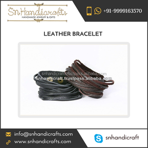 Handmade Magic Latest Fashion <b>Leather</b> Stud <b>Bracelet</b> for Wholesale Buyer - Product Image 1