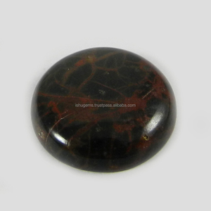 Natural Spiderweb Jasper 19mm Round Cabochon 15.5 Cts. Loose Gemstone For Jewelry Making - Product Image 3